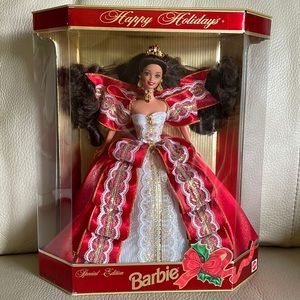 Brand new unopened 1997 special edition Happy Holiday Barbie